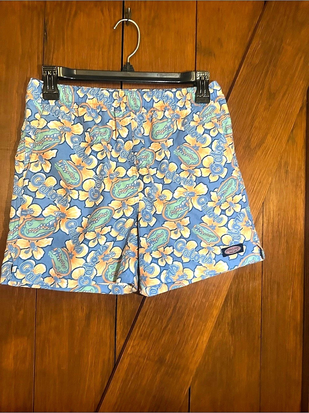Vineyard Vines Chappy Swim Trunks Blue & Orange NWT